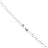 Silver Curb Chain 20"  by Icesia