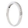 18ct White Gold 0.25ct Diamond Half Eternity Ring
