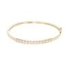 9ct Yellow Gold Cubic Zirconia Bangle