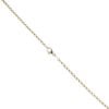 9ct Yellow Gold Bullet Pendant and Belcher Chain 22"