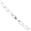 Silver Long Curb Chain 24" By Icesia