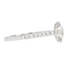 18ct White Gold 0.53ct Marquise Diamond Cluster Ring