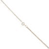 9ct Yellow Gold Cubic Zirconia Ribbon Pendant And Chain 18"