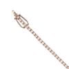 9ct White Gold Cubic Zirconia Bracelet 7"