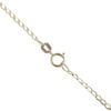 9ct Yellow Gold 0.05ct Diamond Cross Pendant and Chain 24"