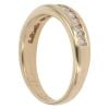 18ct Yellow Gold 0.50ct Brilliant Cut Diamond Half Eternity Ring