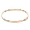9ct Yellow Gold Twist Bangle