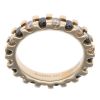 14ct Yellow Gold 0.90ct Diamond and Sapphire Eternity Ring