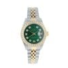 Rolex Custom Datejust Pre Owned Watch Ref 69173