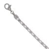 Silver Crystal Basket Bracelet 8" By Icesia