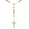 14ct Yellow Gold Rosary Beads 28"