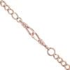 9ct Rose Gold Albert T-Bar Chain 18"