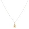 9ct Yellow Gold Fancy Ball Pendant and Chain 22"