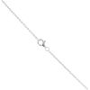 18ct White Gold 1.15ct Brilliant Cut Diamond Cluster Pendant And Chain 16"