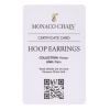 14ct Yellow Gold Monaco Classic Plain Hoop Earrings