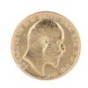 1910 Edward Full Sovereign Coin