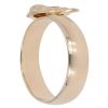 9ct Yellow Gold Ruby Bull Ring