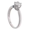 9ct White Gold 0.50ct Brilliant Cut Diamond Solitaire Ring