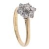 18ct Yellow Gold 0.50ct Diamond Cluster Ring
