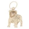 9ct Yellow Gold Bulldog Pendant