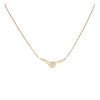 18ct Yellow Gold 0.05ct Diamond Fancy Chain 16"