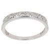 18ct White Gold 0.40ct Brilliant Cut Diamond Half Eternity Ring