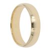 18ct Yellow Gold Plain Court Wedding Band 4.8mm