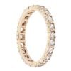 9ct Yellow Gold Cubic Zirconia Full Eternity Ring