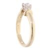 18ct Yellow Gold 0.38ct Diamond Solitaire Ring