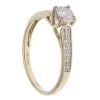 9ct Yellow Gold 0.33ct Diamond Solitaire Ring
