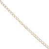 9ct Yellow Gold Curb Chain 20"