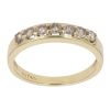 18ct Yellow Gold 0.50ct Tinted Diamond Eternity Ring