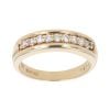 9ct Yellow Gold Cubic Zirconia Eternity Ring