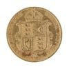 1892 Victoria Half Sovereign Coin