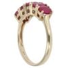 9ct Yellow Gold Ruby Five Stone Ring