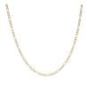 9ct Yellow Gold Figaro Chain 18"