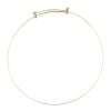 9ct Yellow Gold Patterned Expanding Baby Bangle