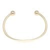9ct Yellow Gold ID Torque Bangle