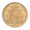 1892 Victoria Half Sovereign Coin