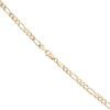 9ct Yellow Gold Figaro Chain 28"