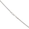 9ct White Gold Fancy Chain 18"