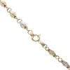 14ct Yellow And White Gold Greek Key Fancy Chain 24"