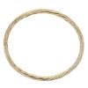9ct Yellow Gold Hinged Twist Bangle