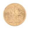 1915 George V Full Sovereign Coin