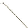 14ct Yellow And White Gold Fancy Bracelet 7"