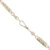 9ct Yellow Gold Patterned Bar Link Fancy Chain 18"
