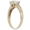 9ct Yellow Gold Cubic Zirconia Solitaire Ring