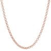 9ct Rose Gold Belcher Chain 24"
