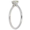 9ct White Gold 0.45ct Brilliant Cut Diamond Solitaire Ring