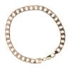 9ct Yellow Gold Curb Bracelet 8.5"